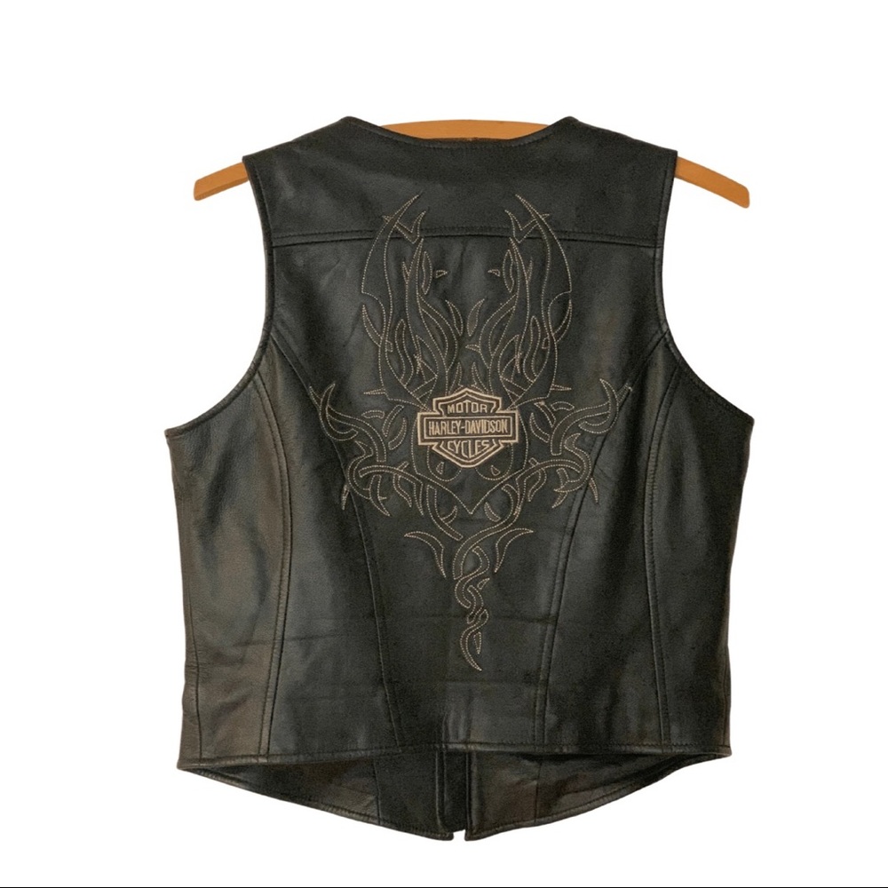 Harley Davidson Black Vest | Women’s Medium